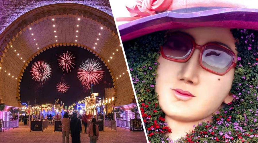 Global Village and Dubai Miracle Garden Tickets Combo