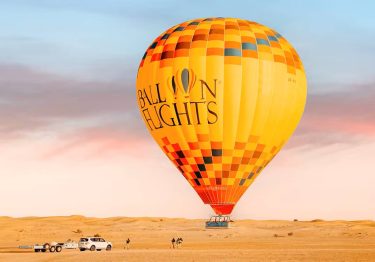 Hot Air Balloon Dubai Ride with Hotel Transfers