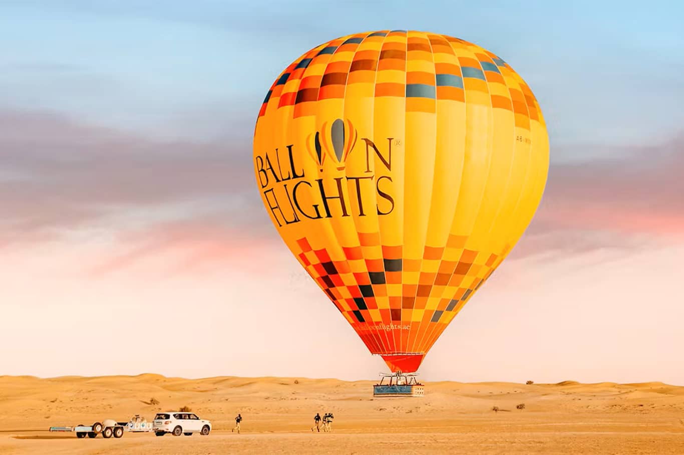 Hot Air Balloon Dubai Ride with Hotel Transfers