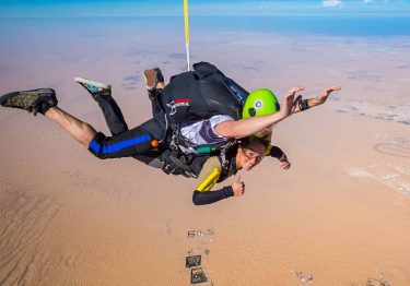 Skydiving at Desert Drop Zone