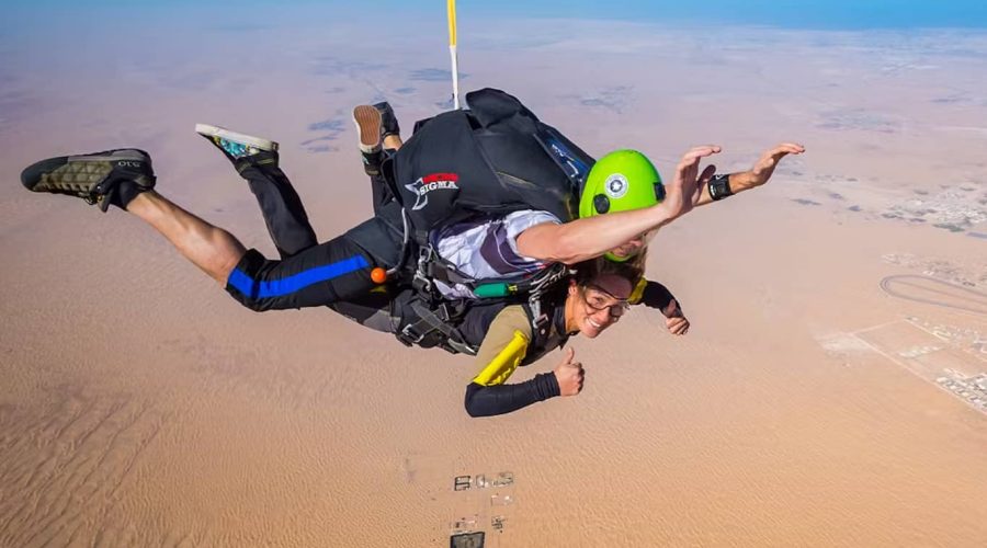 Skydiving at Desert Drop Zone