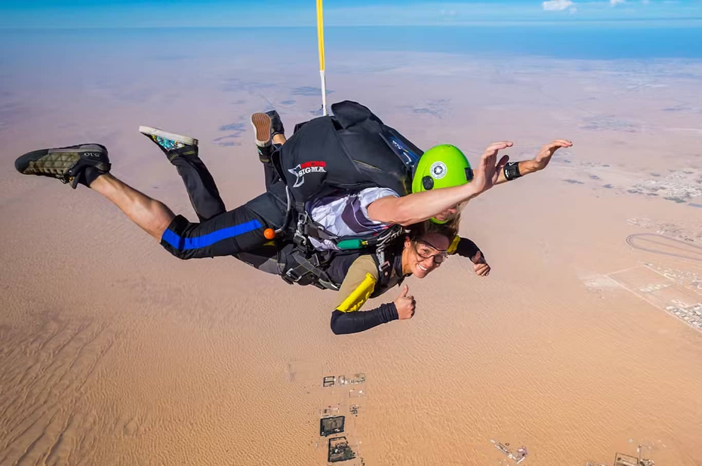 Skydiving at Desert Drop Zone