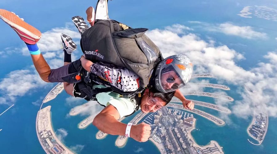 Skydiving Palm Drop Zone Dubai