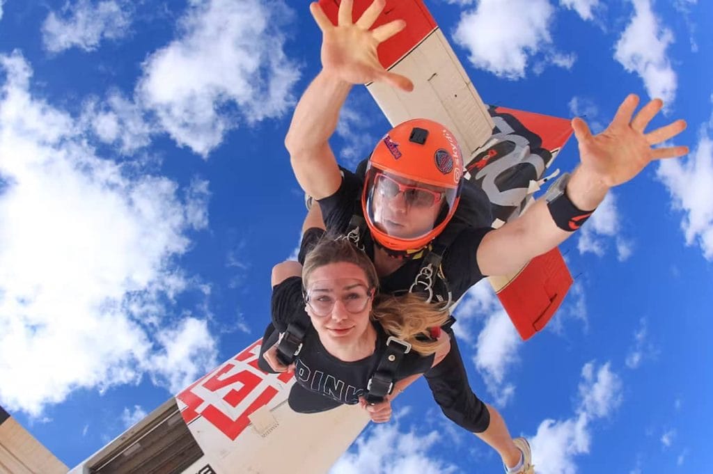 Skydiving at Desert Drop Zone