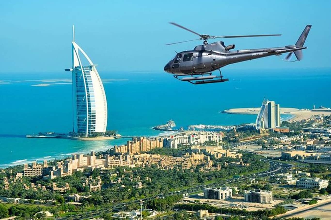 12-Min Iconic Helicopter Ride in Dubai