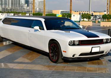 Dodge Challenger SRT Limousine Ride in Dubai