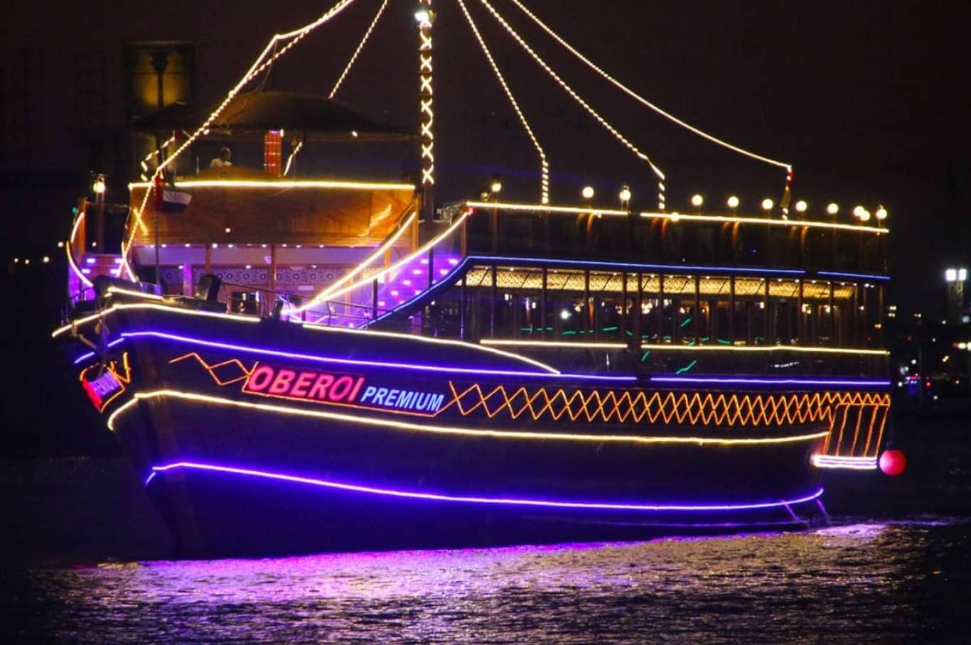 Oberoi Premium Dhow Cruise Dinner Creek Marina