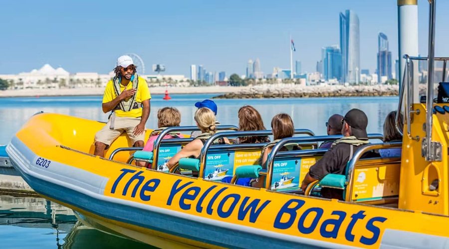 Yellow Boats Abu Dhabi Speedboat Tours