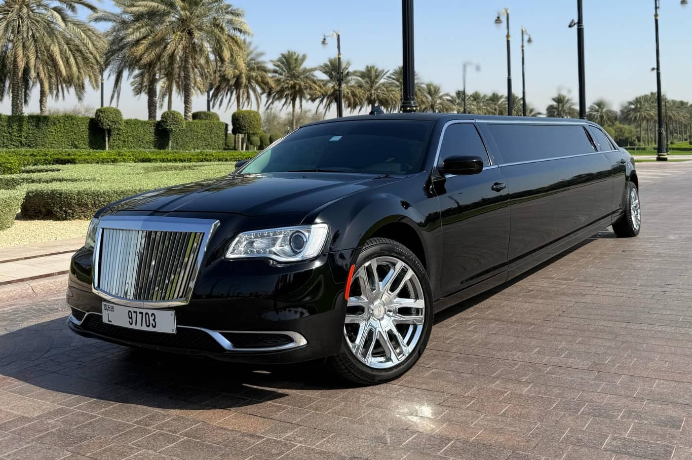 Black Limousine Dubai