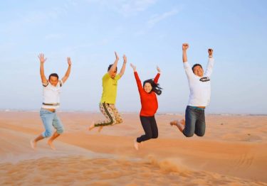 Morning Desert Safari Enjoy sunrise view