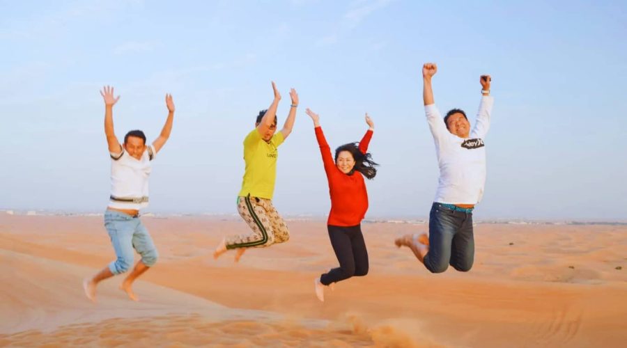 Morning Desert Safari Enjoy sunrise view