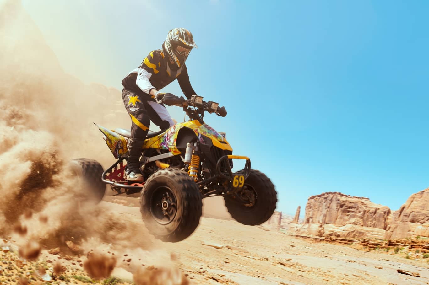 Experience Dubai's Desert Epic Quad Bike Tours