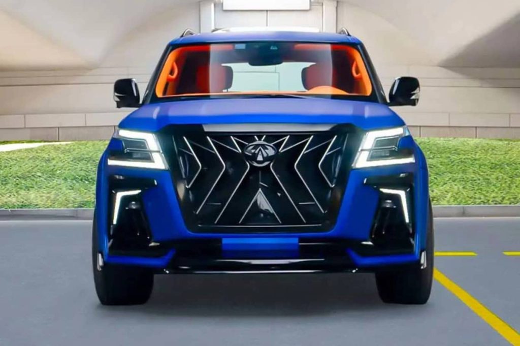 Renting Nissan Patrol 4x4 SUV in Dubai Front View