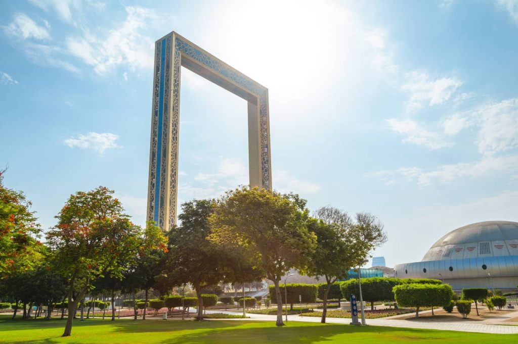 Dubai Frame, A Window to Old and New Dubai