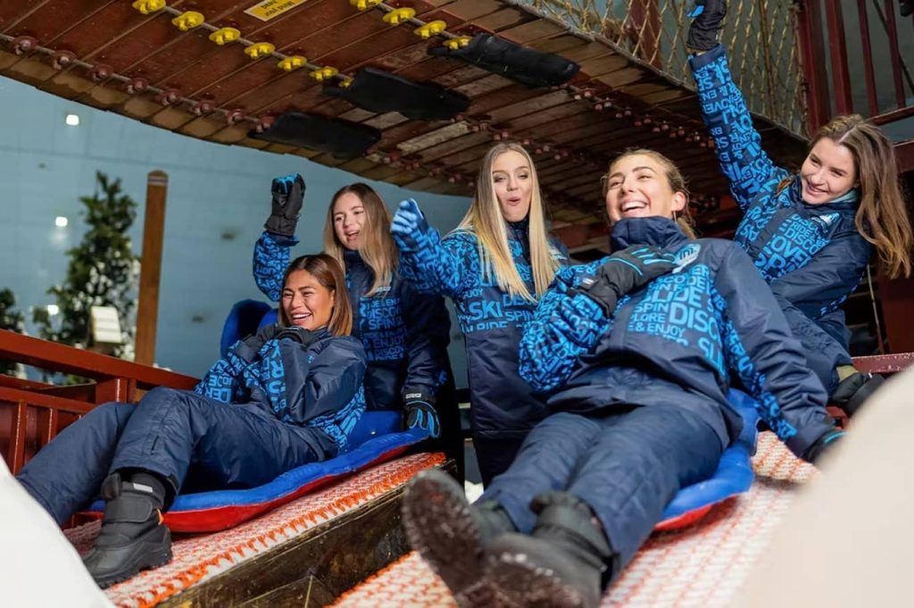 Indoor Skiing at Ski Dubai