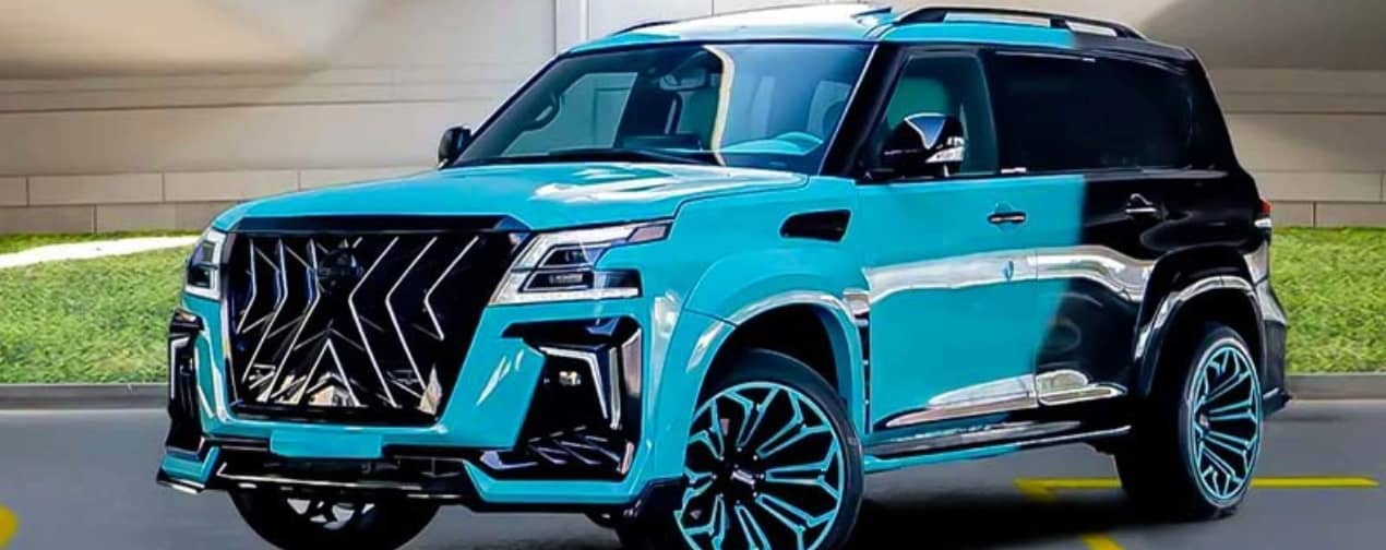 Renting Nissan Patrol 4x4 SUV in Dubai