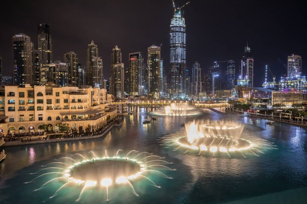 The Dubai Fountain Near Attraction