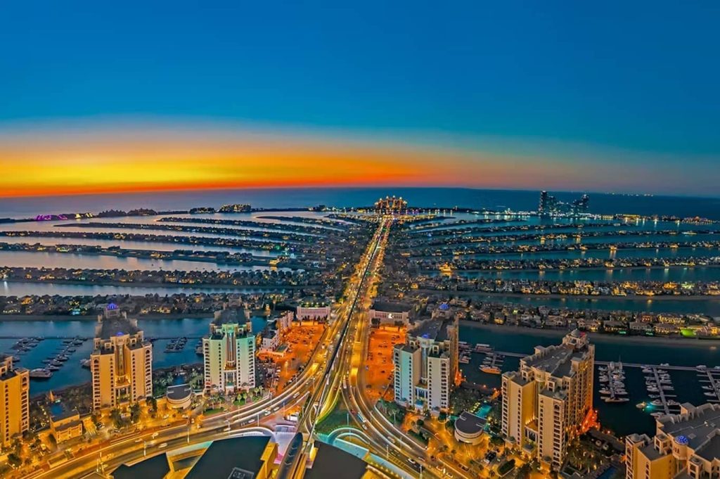 View at The Palm, A Breathtaking City Perspective