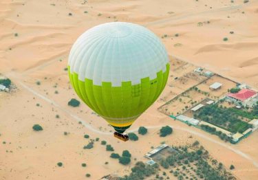 Hot Air Balloon Dubai Deluxe Package with Breakfast