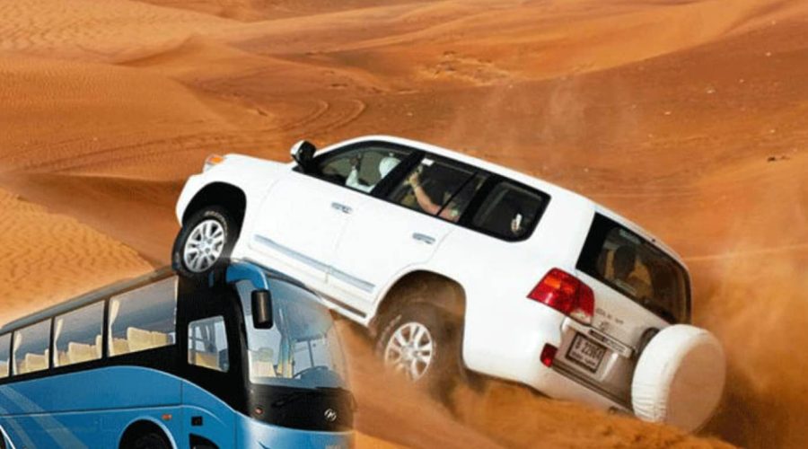 Desert Safari By Bus Pickup and Drop