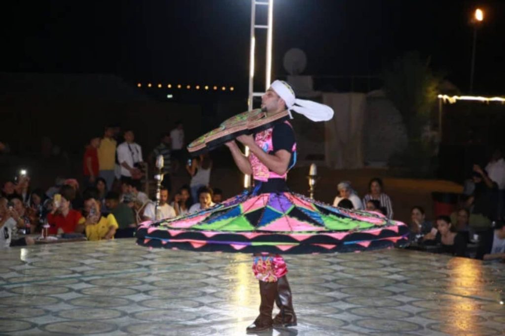 Desert Safari By Bus Pickup and Drop Tanoura Dance