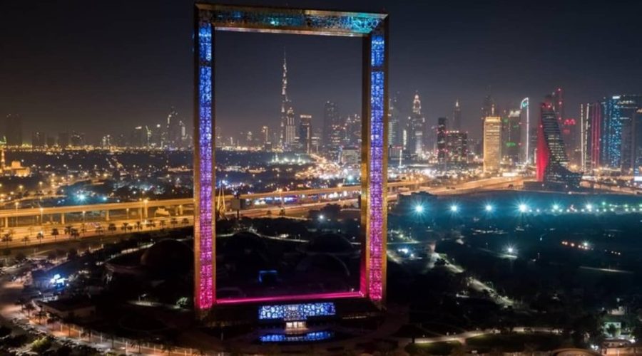 Dubai Night City Tour With Dubai Frame