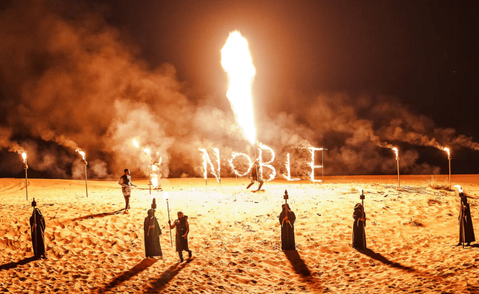 Noble Camp Desert Safari with Gourmet Dinner & Live EntertainmentNoble Camp Desert Safari with Gourmet Dinner & Live Entertainment