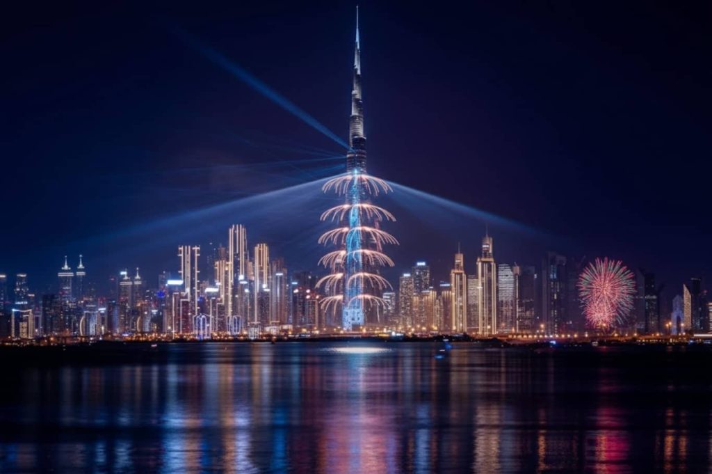 The Grand Spectacle of the Burj Khalifa New Year 2026