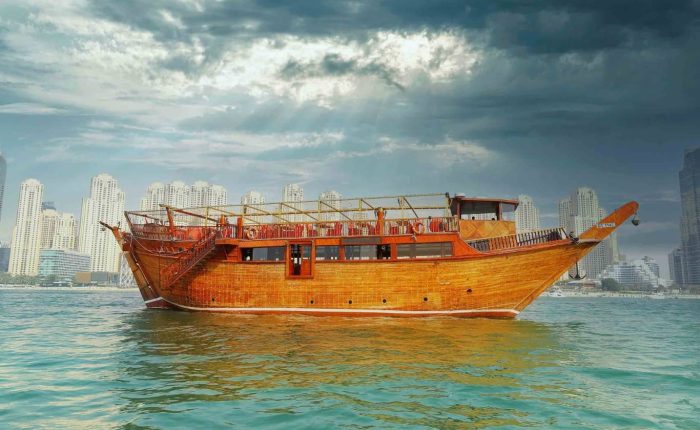 Al Mansour Dhow Dinner Cruise Marina View
