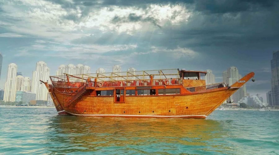 Al Mansour Dhow Dinner Cruise Marina View