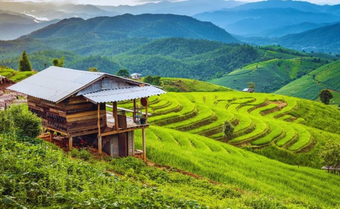 Charming Thailand scenic landscapes