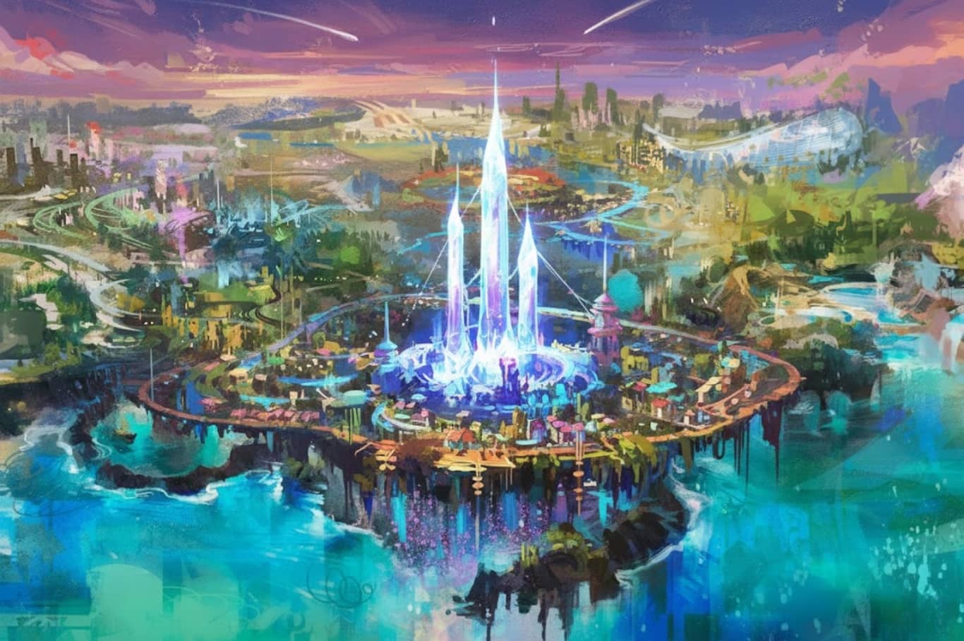 Disney CEO Shares First Look at Future Disneyland Abu Dhabi Location