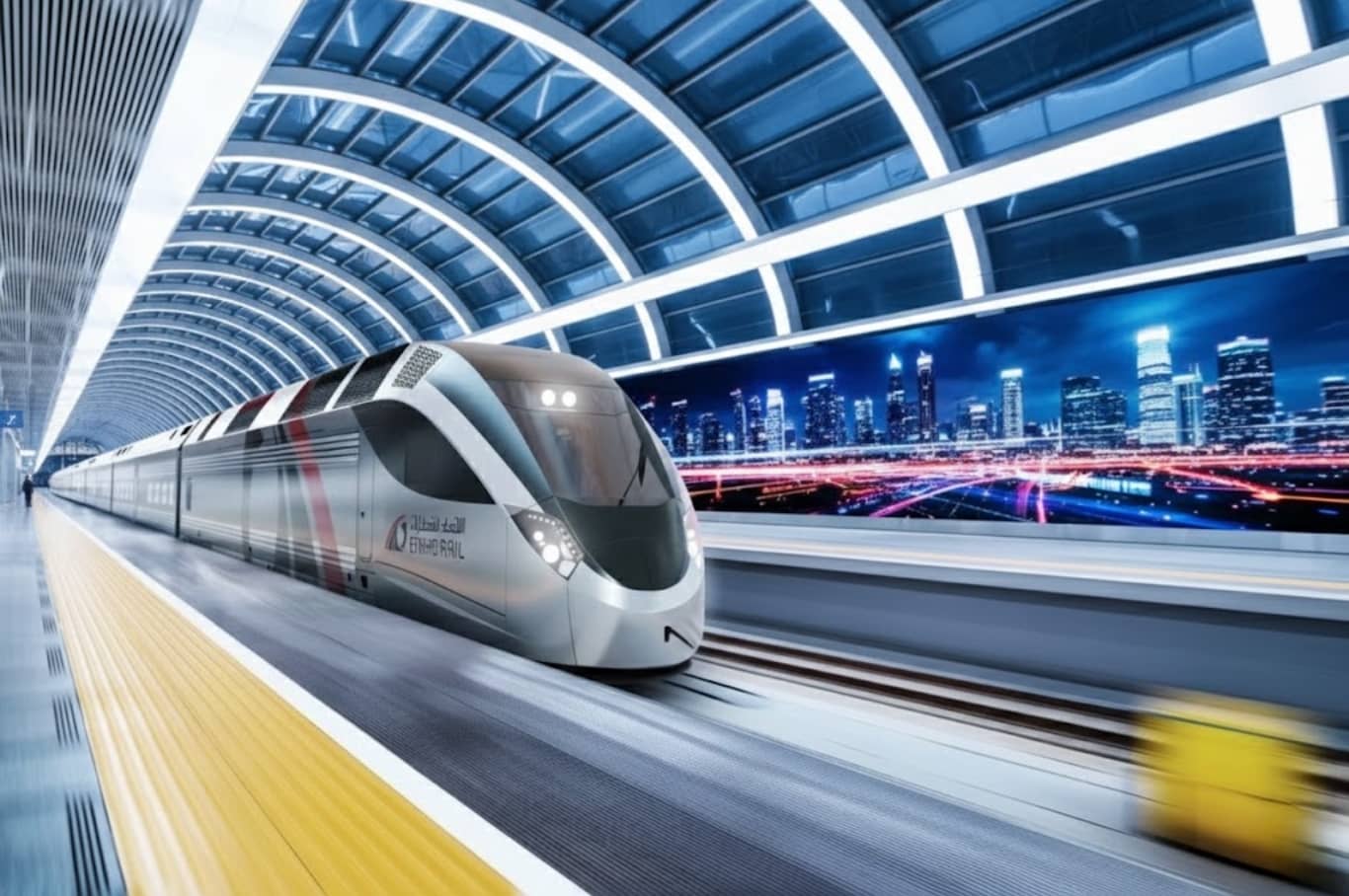 Etihad Rail Reveals Complete UAE Passenger Train Network Map