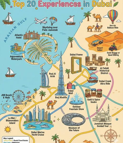 Top 20 Experiences in Dubai 2026