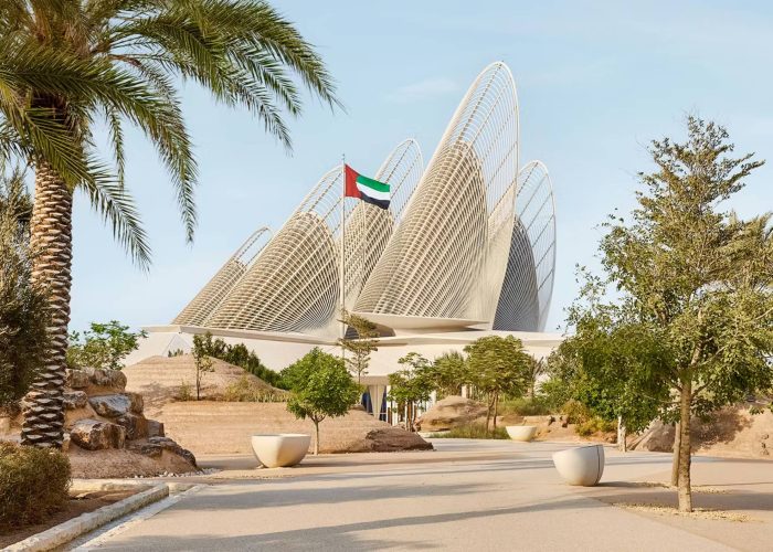 Zayed National Museum Tickets with iconic falcon wing architecture view