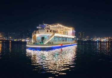 100 FT Sindbad Yacht Rental Dubai Al Seef panoramic sea cruise