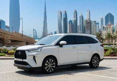 6 Seater Toyota Veloz 1.5L GX Dubai exterior front view