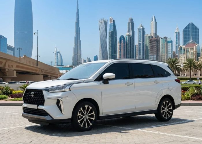 6 Seater Toyota Veloz 1.5L GX Dubai exterior front view