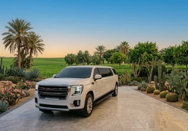 Cadillac Stretch Limousine Rental Dubai elegant long limousine design