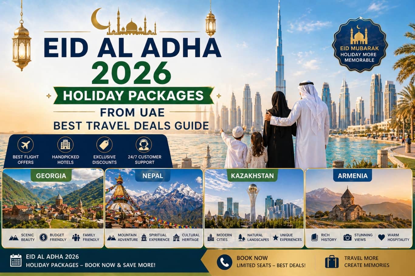 Eid Al Adha 2026 Holiday Packages from UAE Best Travel Deals Guide