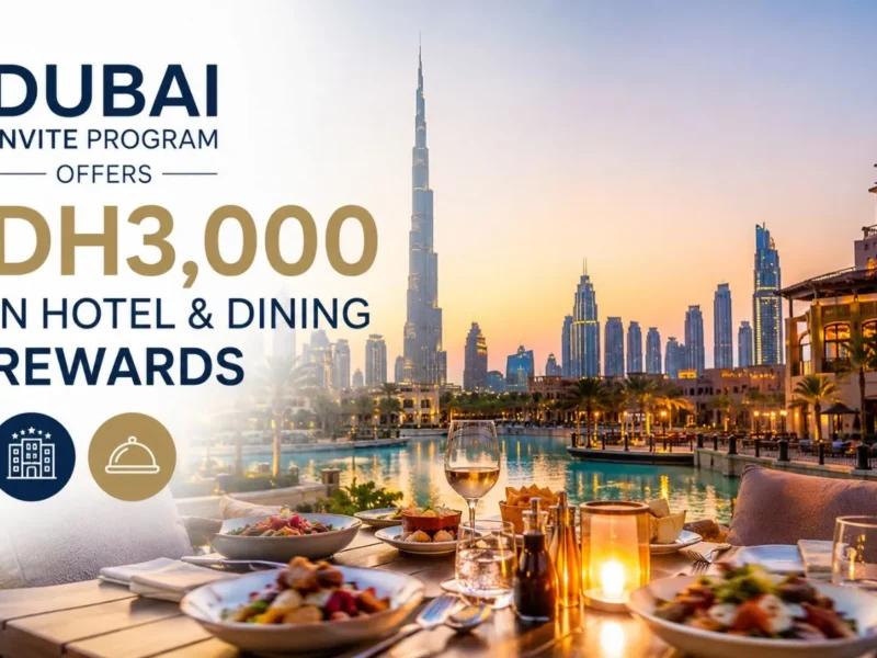 Dubai Invite Program Offers Dh3,000 in Hotel and Dining Rewards
