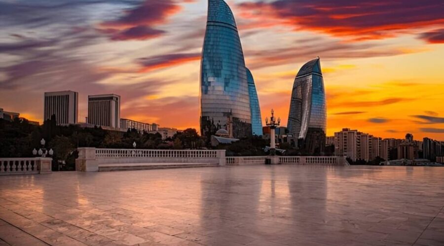 Azerbaijan National Day Holiday Package near Flame Towers