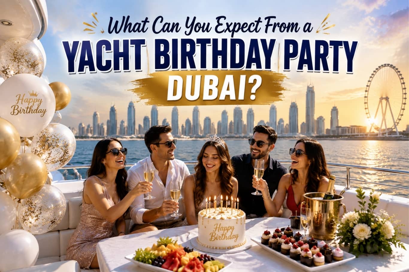 What Can You Expect From a Yacht Birthday Party Dubai