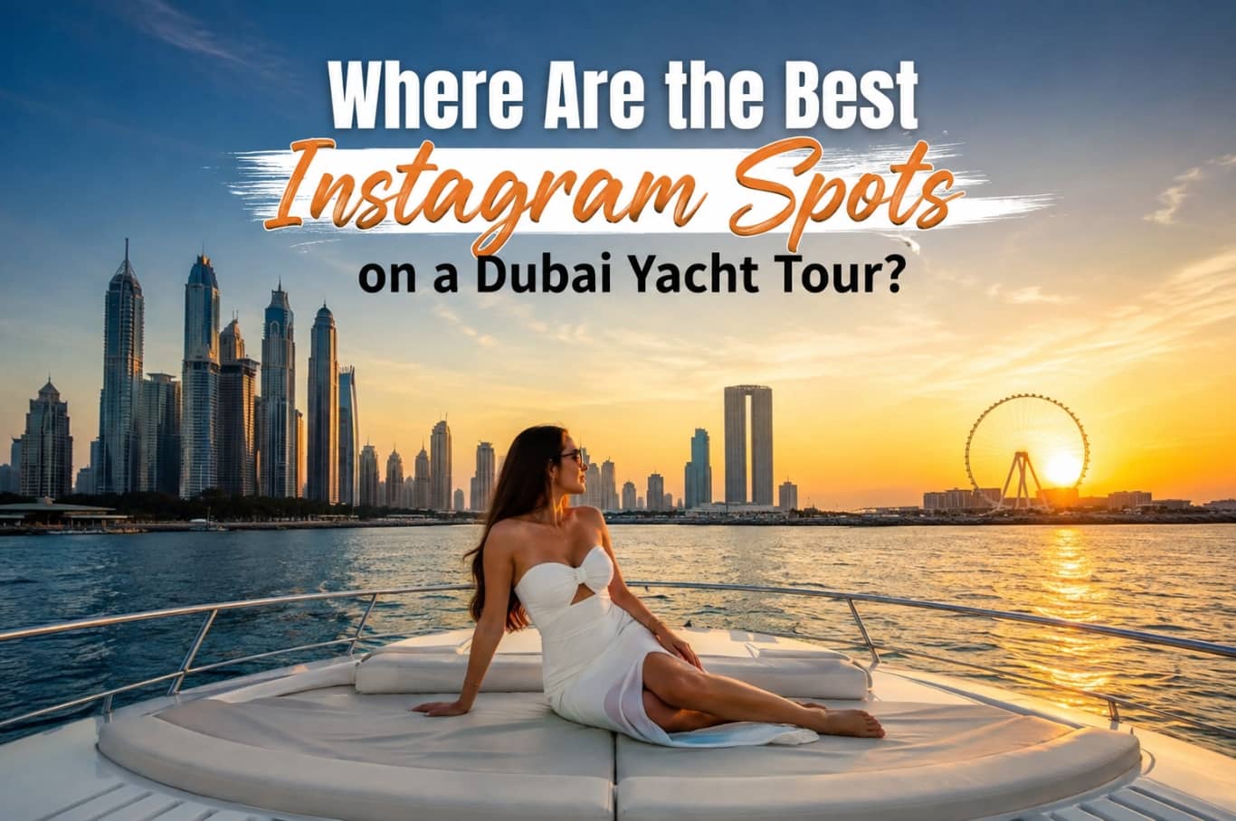 Where Are the Best Instagram Spots on a Dubai Yacht Tour