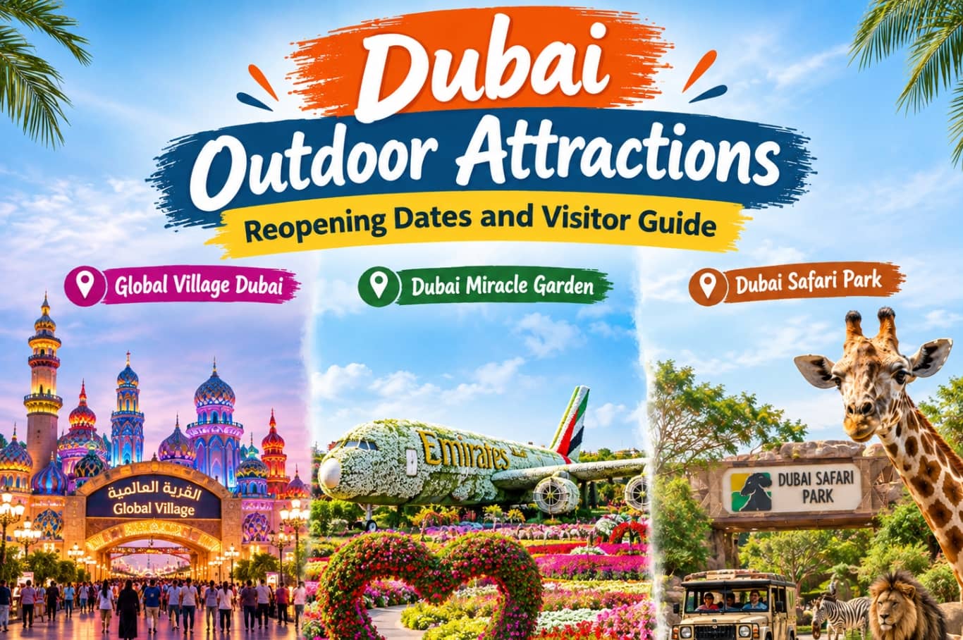 Dubai Outdoor Attractions Reopening Dates and Visitor Guide