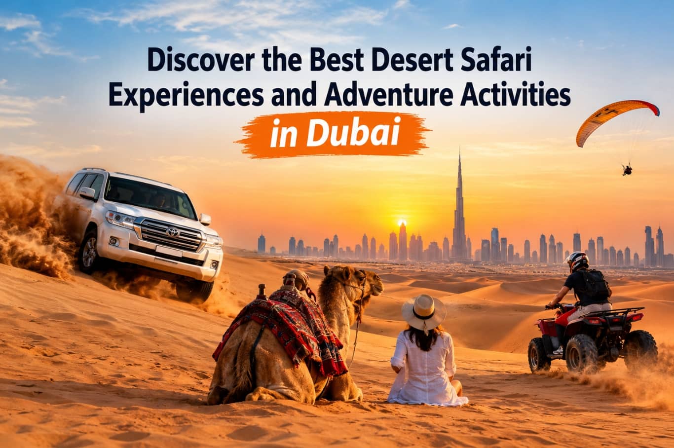 Discover the Best Desert Safari Experiences and Adventure Activities in Dubai