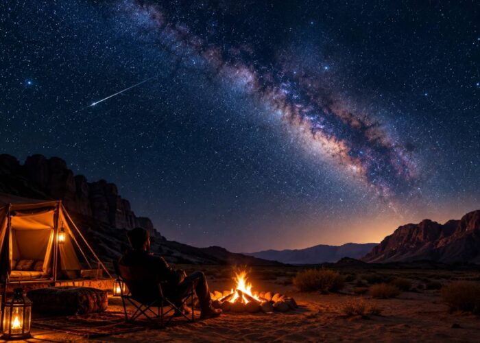 Overnight Desert Camping and BBQ Dinner in Al Quaa